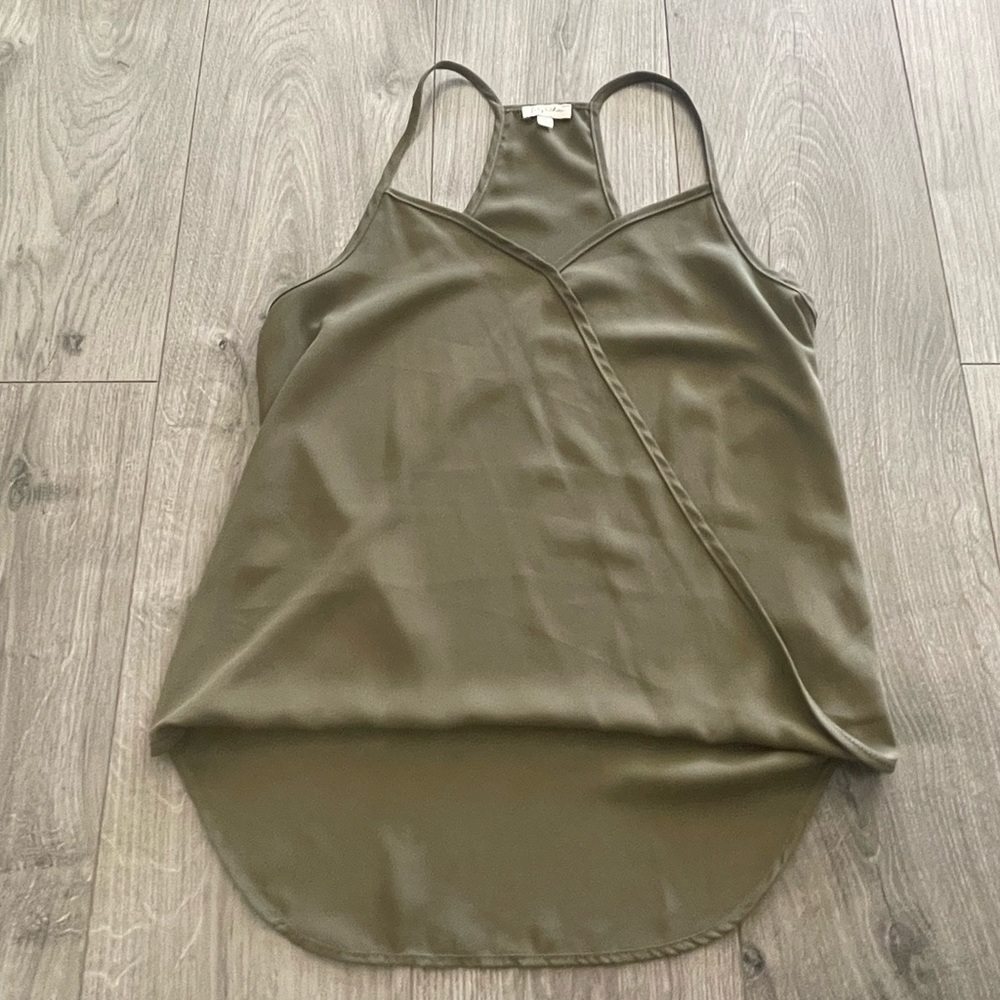 Lily White - Green Blouse